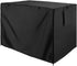 Double Door Dog Crate Cover Wire Dog Cage Cover Waterproof Durable Lightweight 420D Polyester Pet Kennel Cover Indoor Outdoor Protection Cage Cove...