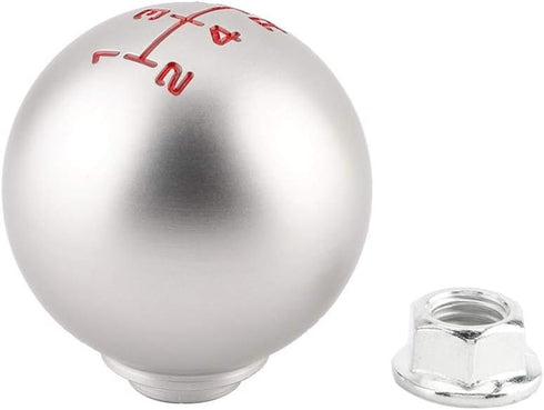 Gear Shift Knob,Car Manual Aluminum Gear Stick Ball Shift Knob Shifter Lever Head (5 Speed)...
