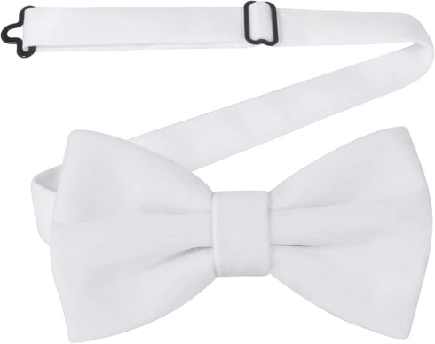 Velvet Bow Ties for Men Pre-Tie Bow Ties Vintage Tuxedo Bow Ties Cufflinks Pocket Square Sets With Gift Box...