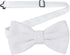 Velvet Bow Ties for Men Pre-Tie Bow Ties Vintage Tuxedo Bow Ties Cufflinks Pocket Square Sets With Gift Box...