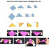 driew 11 Pcs Men Suit Pocket Square Handkerchiefs with Assorted Pattern...
