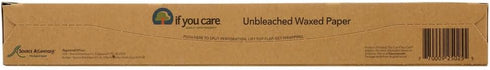 If You Care All Natural Unbleached Waxed Paper 75 Sq Ft (Pack of 4)...