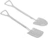 Ice Cream Spoon, Stainless Steel Cute Shovel Spoon Innovative Food Grade Material Reusable Sugar Dessert Cake Spoon for Home Cafe(4 Pointed Shovel...