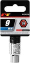Performance Tool W38209 3/8-Inch ive 6-Point Socket, 9mm...