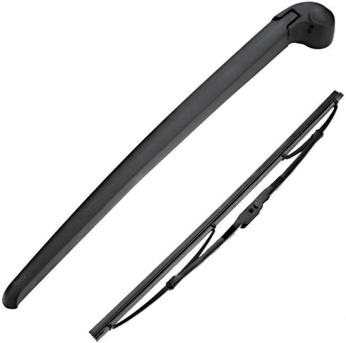 Rear Windshield Wiper Blade Arm Set for Audi A3 03-13, for Audi A4 Avant 01-08, for Audi RS4 Avant 06-08 Rear Windsheild Back Wiper Arm and wiper ...