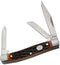 SZCO Supplies Rite Edge Stockman Folding Knife, Brown...