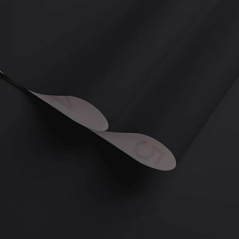 Dimoon 118"x15.7" Skin Wallpaper Thicken Black Matte Stick and Peel Wallpaper Removable Wallpaper Black Waterproof Black Contact Paper Pure Black ...