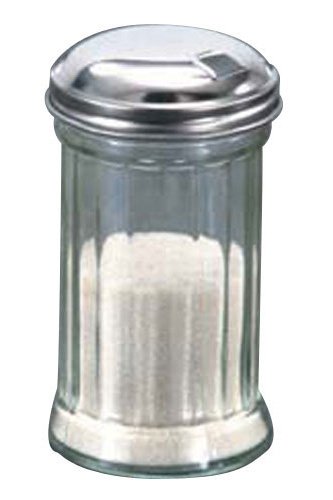 American Metalcraft 12 oz Plastic Sugar Shaker w/Lid...