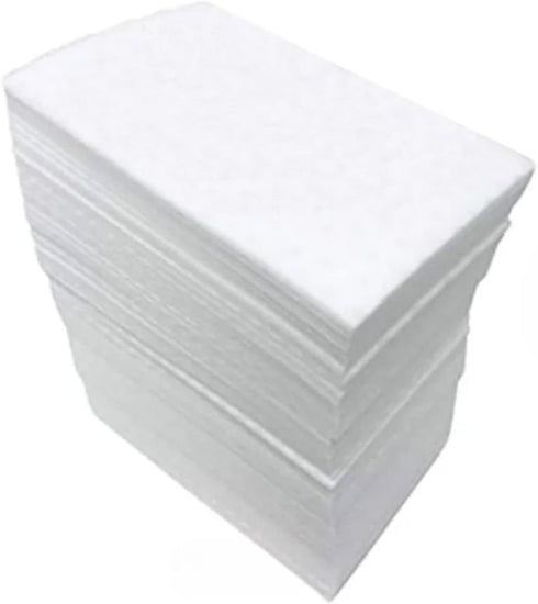 100 Pack Extra Large - Extra Thick - Super Durable Magic Sponge Eraser Sheets 7.25" x 4.5" x 0.12" | All Purpose Household Cleaner Pads for Kitche...