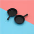 ARTIBETTER 10pcs Miniature Skillet Mini Cast Iron Skillet Small Frying Pan Set for Baked Cookie Brownie Dollhouse Kitchen Accessories...