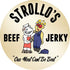 Strollo's Beef Jerky Sampler - Variety 4 Pack (1 of each flavor) Low Sodium, Low Carb, Low Sugar - Made with all Natural USA Beef, USDA Certified...