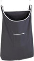 WENKO Laundry Hamper Bag Hanging, Over The Door Basket with Hooks, for Bathroom, Closet, Space Saving Storage, Wall mounted 3.94 x 20.47 x 31.89 i...