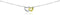 Sterling Silver Two-Tone Double Heart Choker Necklace...