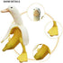 Banana Duck Sculpture, Whimsical Banana Duck Yard Art, Creative Banana Duck Art Statue Garden Yard Outdoor Decor (1 pc) 1...