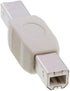 Cmple - [10 Pack USB B to B Adapter USB 2.0 Male to Male Coupler Plug to Plug Connector Converter for Printer Scanner HDD External Hard Drive...
