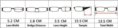 Eyekepper Ladies Reading Glasses - Oversized Square Design Readers for Women Black...