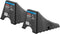CURT 22800 Black Plastic Wheel Chocks, Vehicle, Trailer, Truck, RV, 2-Pack...