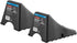 CURT 22800 Black Plastic Wheel Chocks, Vehicle, Trailer, Truck, RV, 2-Pack...