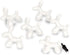 Little Pup 96601-6PK New Car Scent Car Air Freshener Clip Provides Long-Lasting Freshness in a Compact Design, Fights Odors for up to 45 Days, Cut...