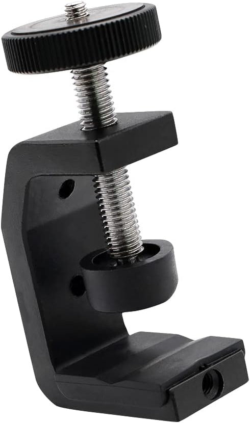SLOW DOLPHIN Photography C Clamp Camera Clamp Mount with 1/4" Screw for Photo Studio Video DSLR,Cameras, Light Stand, Desk, Rods, Hooks, Shelves, ...