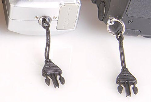 OP/TECH USA 1301082 Mini QD Loops - 1.5mm - System Connectors (Black) - Set for Cameras, Cell Phones & Binoculars...