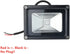 10W 12V DC AC 24V DC UV Ultra Violet High Power LED Light for Curing Glue Blacklight Fishing Aquarium, 12V-24V Input Low Voltage without Plug...
