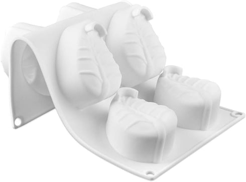 EchoDone 6 Cavities Tree Leaves Silicone Soap Mold DIY Craft Art Cake Mold Handmade Silicone Molds For Candle Soap Lotion Bars Mousse Making Suppl...