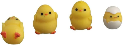 4 Pcs Miniature Chick Figurines, Cute Mini Resin Chick Ornaments for Fairy Garden Micro Landscape Terrarium Crafts Desktop Home Decor...