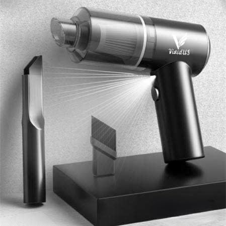 Cordless Handheld Vacuum Cleaner, High Power Suction 6000PA with Flash Light Rechargeable Mini Portable Wireless Vacuum for Home, Office and Car C...
