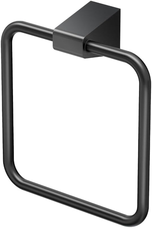 Gatco 5652MX A-Line Towel Ring, Matte Black...