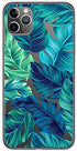 Blingy's for iPhone 12 Pro Case (6.1 inch), Tropical Palm Leaves Pattern Cute Floral Jungle Style Transparent Soft TPU Protective Clear Case Compa...