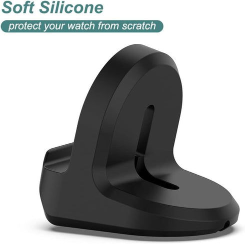 Charger Stand for Samsung Galaxy Watch 4/4 Classic/3/Active 2/Active, Silicone Charging Stand Dock Holder Non-Slip Base for Galaxy Watch 4/4 Class...