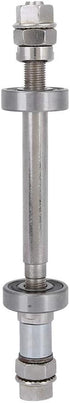 Bicycle Rear Hub Axle, Bike Axle Front 5.51inch Rear 7.09inch 6000 Bearing Metal High Load Bearing Capacity, Bike Repair Tool Accessories for Moun...