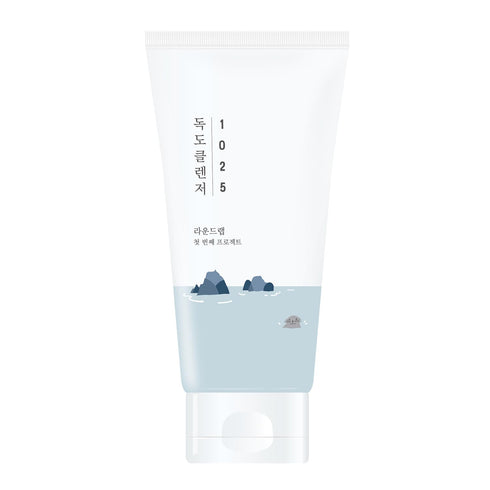 ROUND LAB 1025 Dokdo Cleanser 150ml / Moisturizing, Cleansing, Gentle, Bubbly Foam Cleanser (150ml)...