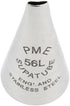 PME 56L Seamless Stainless Steel Small Petal Supatube Decorating Tip, for Left Handed Use...