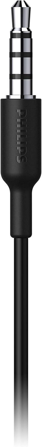 Philips Earbuds with Earhooks Over The Ear Earbuds, Wired Wrap Around Earbuds Earhook with Microphone, Flexible Sports in Ear Headphones for Runni...