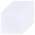OLYCRAFT 10 Sheets White ABS Plastic Sheet 8x8 Inch ABS Plastic Plates 0.5mm Thick Hard Plastic Sheet for Architectural Models Sand Table Building...
