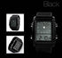 FANMIS Men's Waterproof Rectangle Dial Analog Digital Wrist Watch with Five LED Backlight Color Black...
