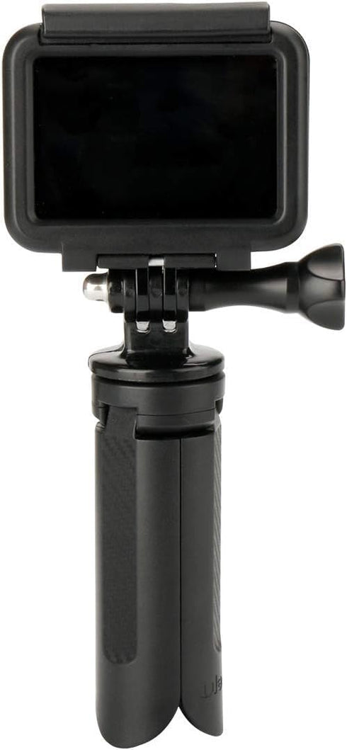 Ulanzi Mini Tripod Stand for Selfie Stick Monopod Stabilizer, Portable Folding Desktop Stand for for ZHIYUN Smooth Q/Smooth 4/ Feiyu/DJI OSMO Mobi...