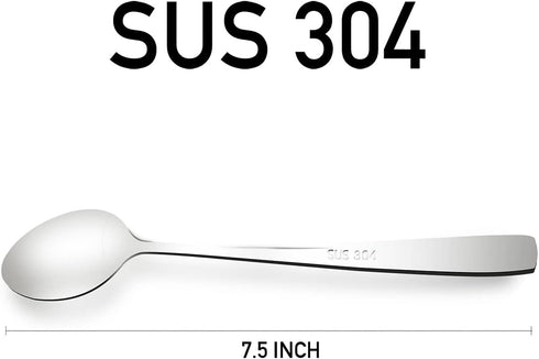 Merry Christmas Spoon Engraved Stainless Steel for Women Men Friends, Best Teaspoon Coffee Spoons Holiday Spoon Christmas Housewarming Gifts...