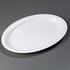 Carlisle FoodService Products Displayware Plastic Catering Platter 21" x 15" White...