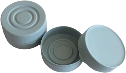 2 PCS Round Portable Soap Container, Travel Soap Dish with Lid, Sealed Waterproof Travel Soap Holder, Shampoo Bar Soap Box Case for Travel, Gym, H...