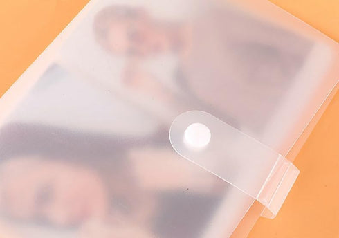 3x4 inch Index Card Holder Clear Plastic Organizer for Recipe Flashcard Notecard Coupon, 40 Pages can Hold 160pcs Cards...