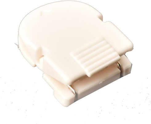 Mike Panel Cubicle Clip for Fabric Panels, Standard Size, 40-Sheet Capacity, Pack of 20, White...