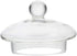 Kichvoe Glass Teapot Lid Replacement, Clear Teapot Accessory Glass Tea Kettle Cover For Home Kitchen Teapots, 2.55x2.55x1.77in, For 400ml Glass Te...
