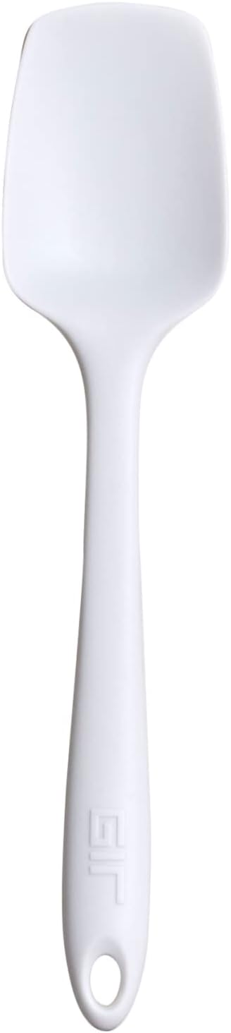 GIR: Get It Right Silicone Spoonula, Mini-8 IN, Studio White...