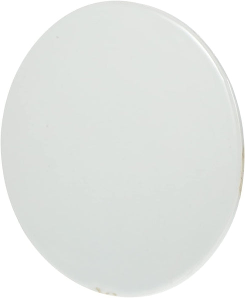 Sewroro Round Serving Platter Round White Ceramic Tiles DIY Painting Ceramic Plate Hand- painted Ceramic Tiles Porcelain Mixing Tray Artists Paint...