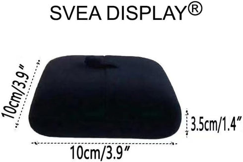 Brooch Present Box Premium Grade Navy Blue Velvet Jewelry Case Brooch Pin Badge Classic Design...