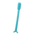V4 Hard Plastic Denture Brush - Denture Gel Adhesive Remover - Remove Denture Gel Adhesive from Mouth & Gums, Oral Hygiene Products, Scraper w/Tex...