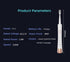AUZZO Sonic Electric Toothbrush Adult 6 Mode USB Charger Rechargeable Toothbrushes...